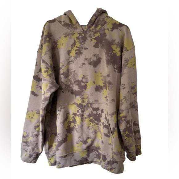 Lululemon All Yours Hoodie Orbital Tie Dye Mauve Grey Multi Size 16 - Picture 1 of 4